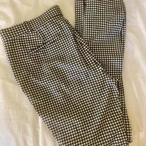 3/4 length gingham pants!